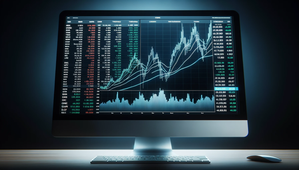 Graf som visar utvecklingen av preferensaktier.