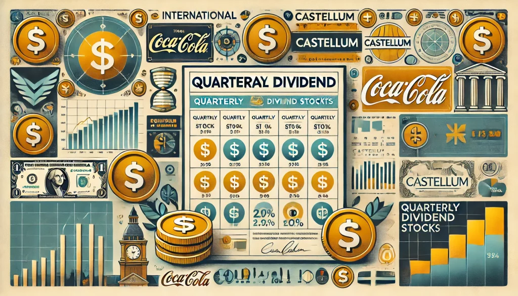 Aktier med utdelning fyra gånger per år