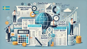 Omkostnadsbelopp aktier