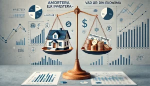 amortera eller investera