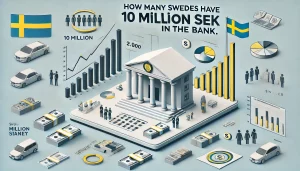 hur många svenskar har 10 miljoner på banken